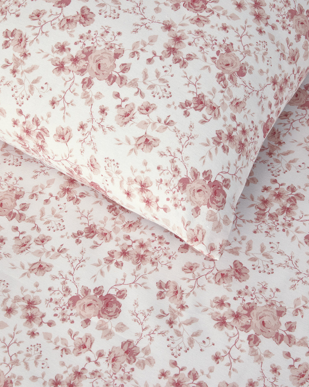 Glam Rose Easy Iron Double Size Duvet Cover Set 200x220 cm Pink (view 4)