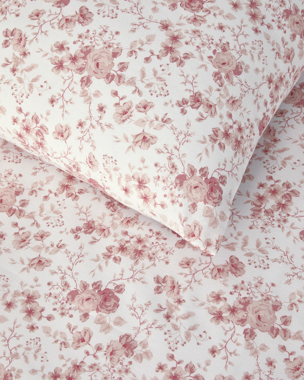 Glam Rose Easy Iron Double Size Duvet Cover Set 200x220 cm Pink (view 4)
