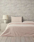 Fancy Flowers Easy Iron Single Size Duvet Cover Set 160x220 cm Green (view 2)