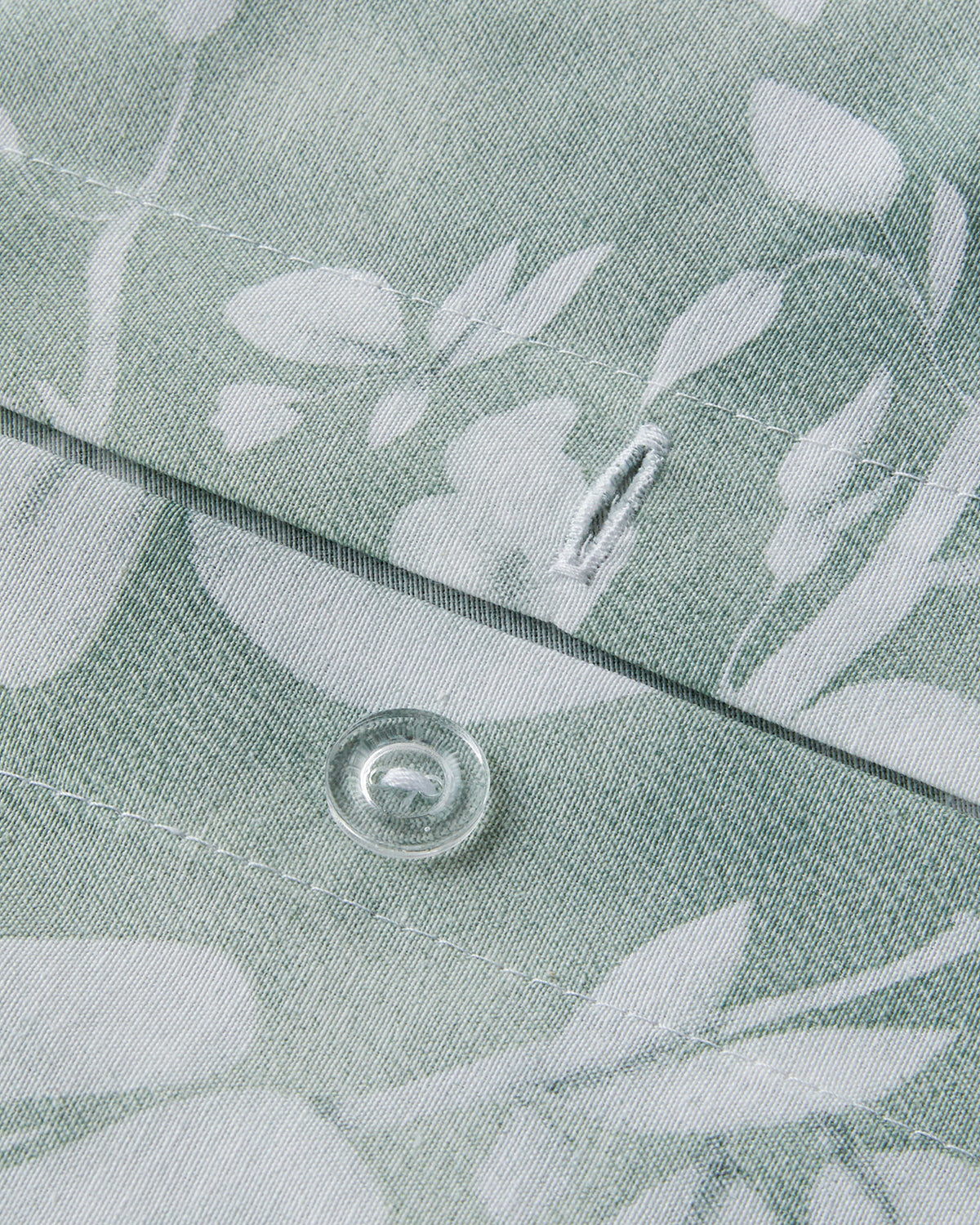 Easy Iron Duvet Cover Set - Dusty Rose, Green & Blue (view 12)
