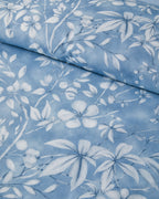 Easy Iron Duvet Cover Set - Dusty Rose, Green & Blue (view 17)