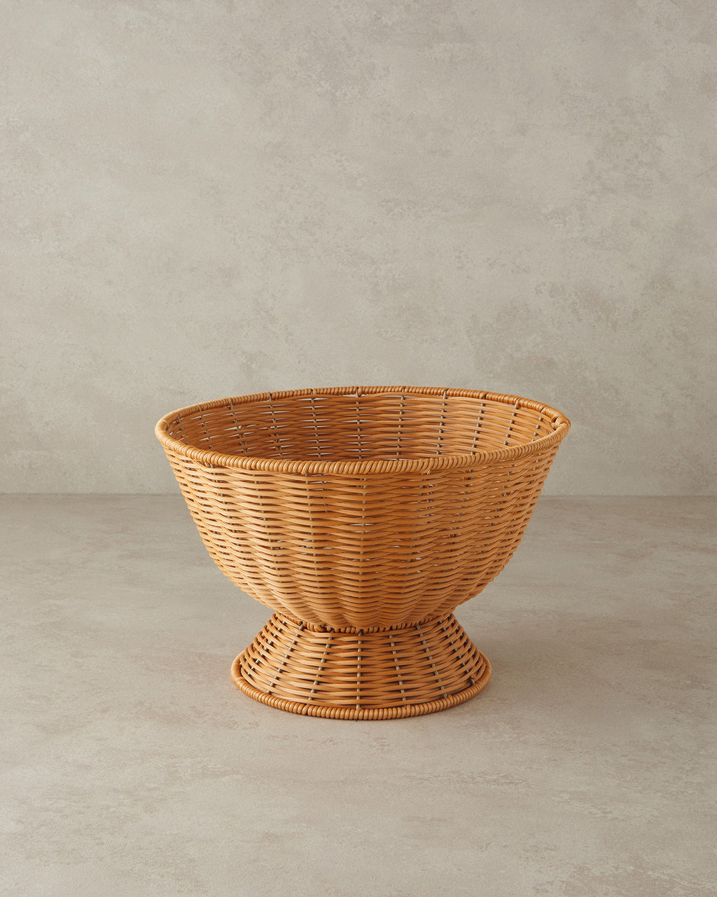 Victoria Plastic Rattan Serving Ware 30x20 cm Brown