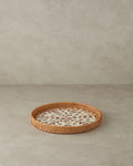 Louice Rattan Tray 30 cm Brown