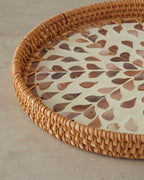 Louice Rattan Tray 30 cm Brown (view 3)