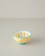 Floral Lines New Bone China Bowl 12 cm - Damson (view 2)