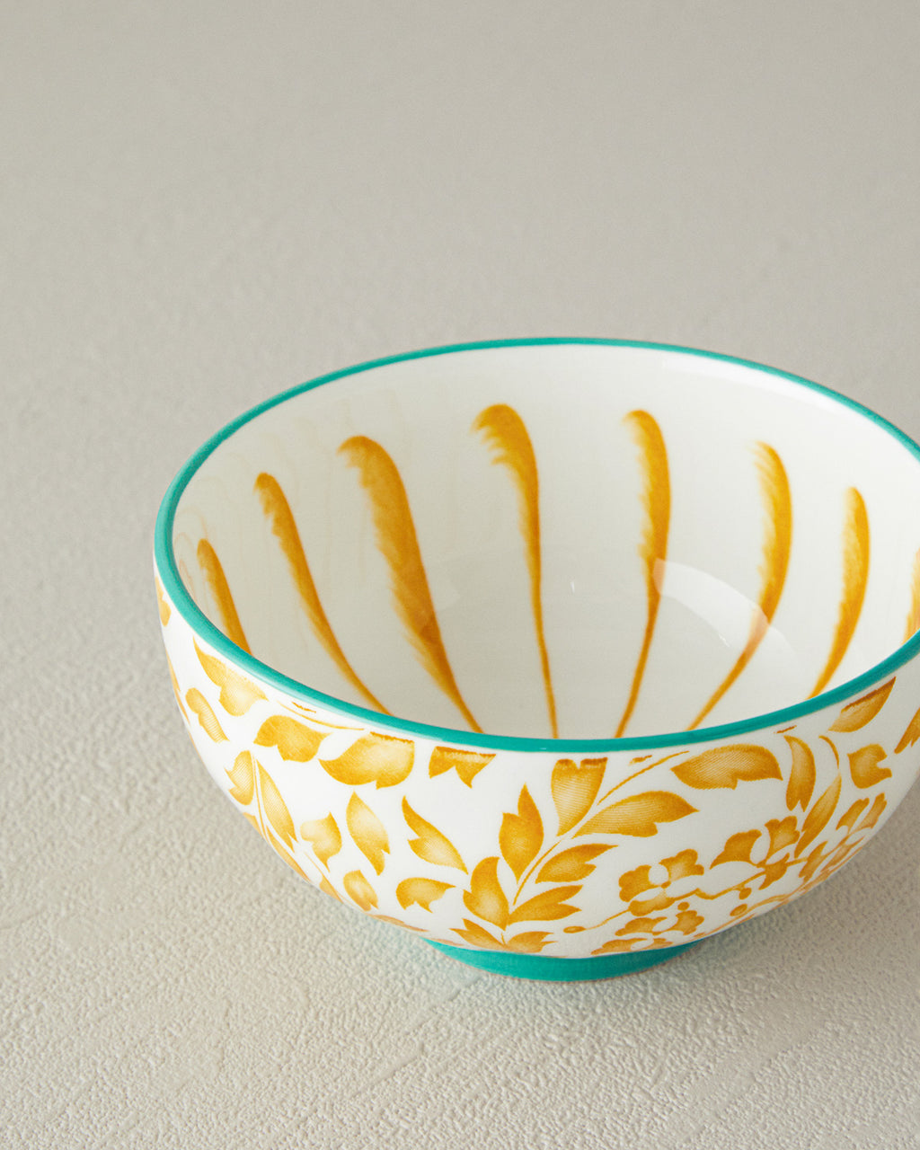 Floral Lines New Bone China Bowl 12 cm (view 3)