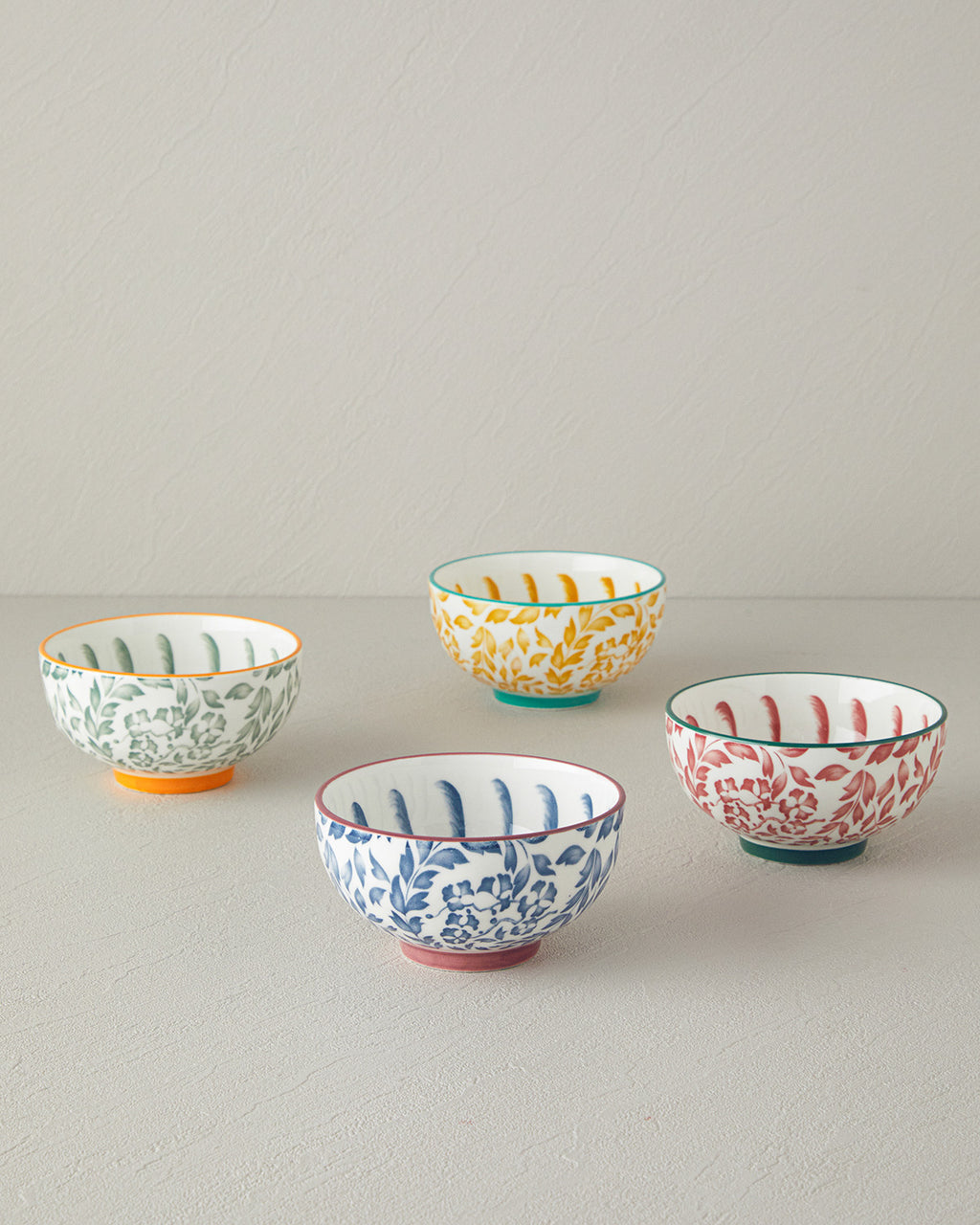 Floral Lines New Bone China Bowl 12 cm (view 7)