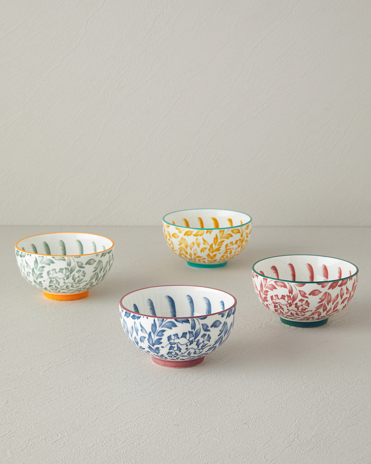 Floral Lines New Bone China Bowl 12 cm (view 7)