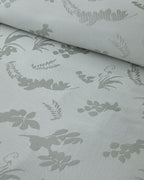Glare Jacquard Duvet Cover Set - White - Single 160x220 cm (view 3)