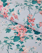 Cotton Duvet Cover Set - Orange & Blue (view 22)