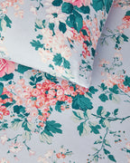 Cotton Duvet Cover Set - Orange & Blue (view 23)