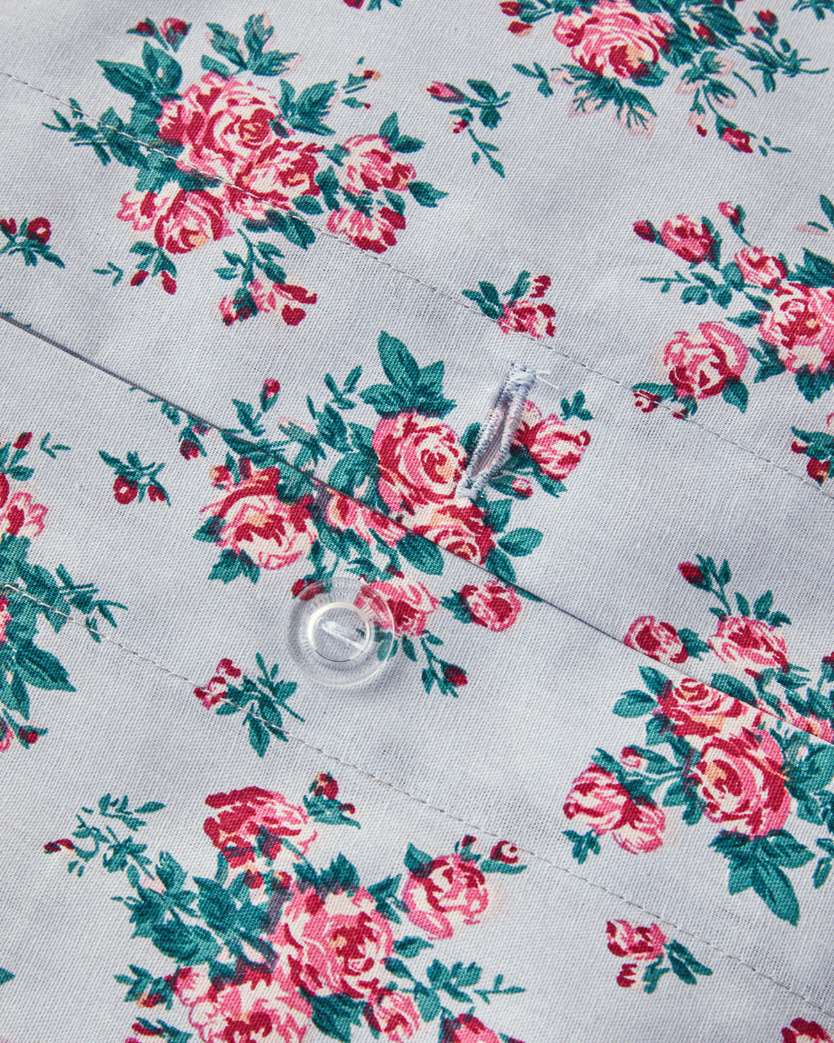 Cotton Duvet Cover Set Blue (view 4)