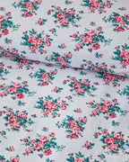 Cotton Duvet Cover Set Blue (view 7)