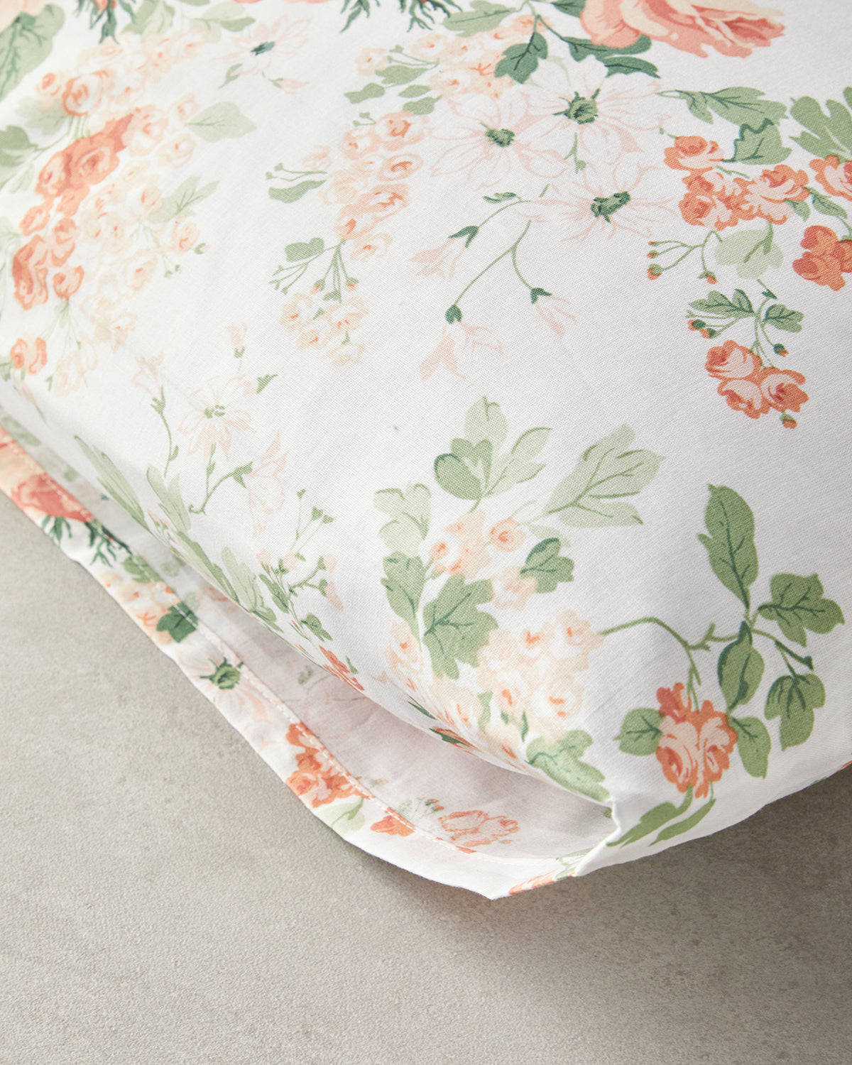 Cotton 2 pcs Pillow Case 50x70 cm Orange (view 3)