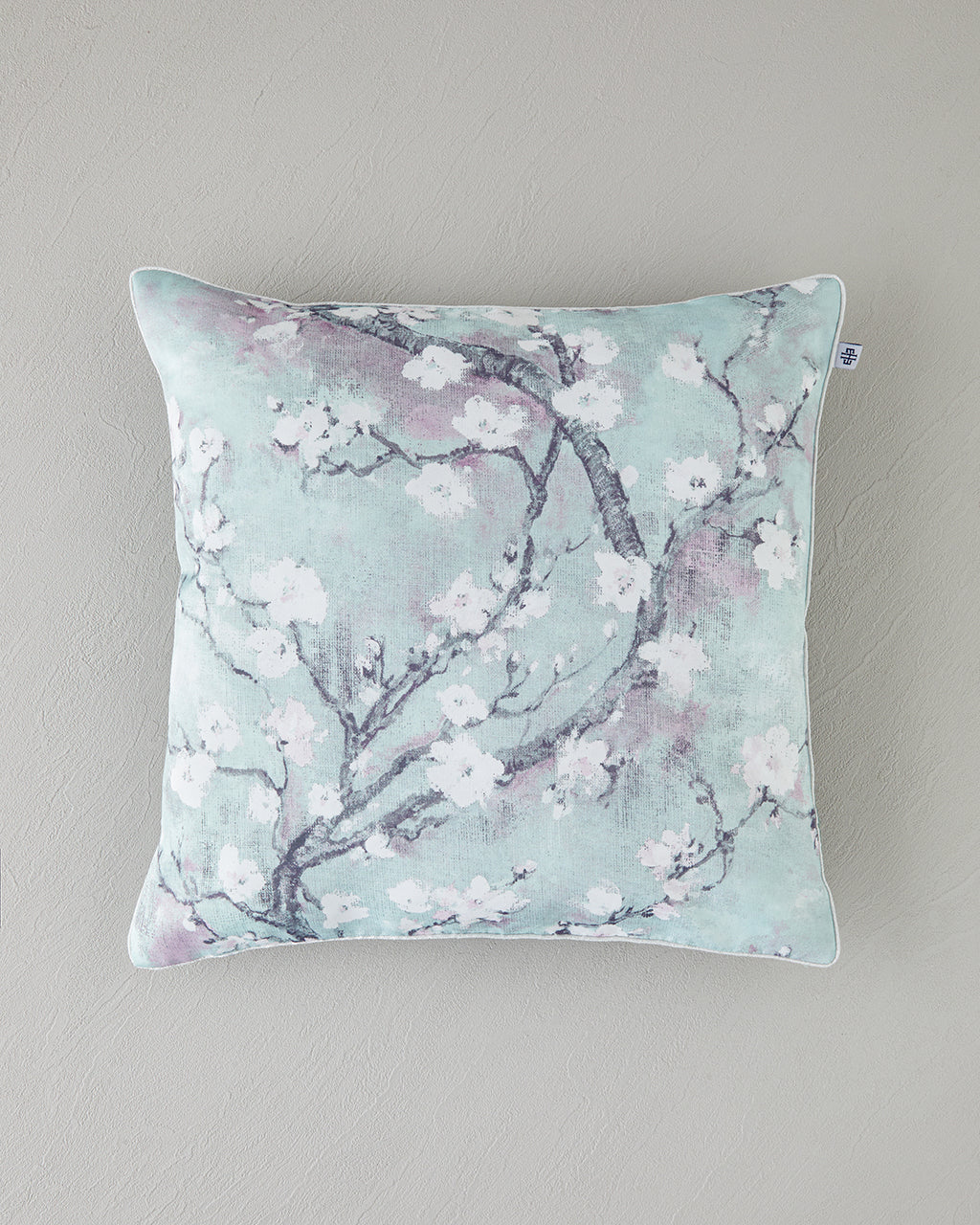 Garis Decorative Cushion 45x45 cm Sea Green