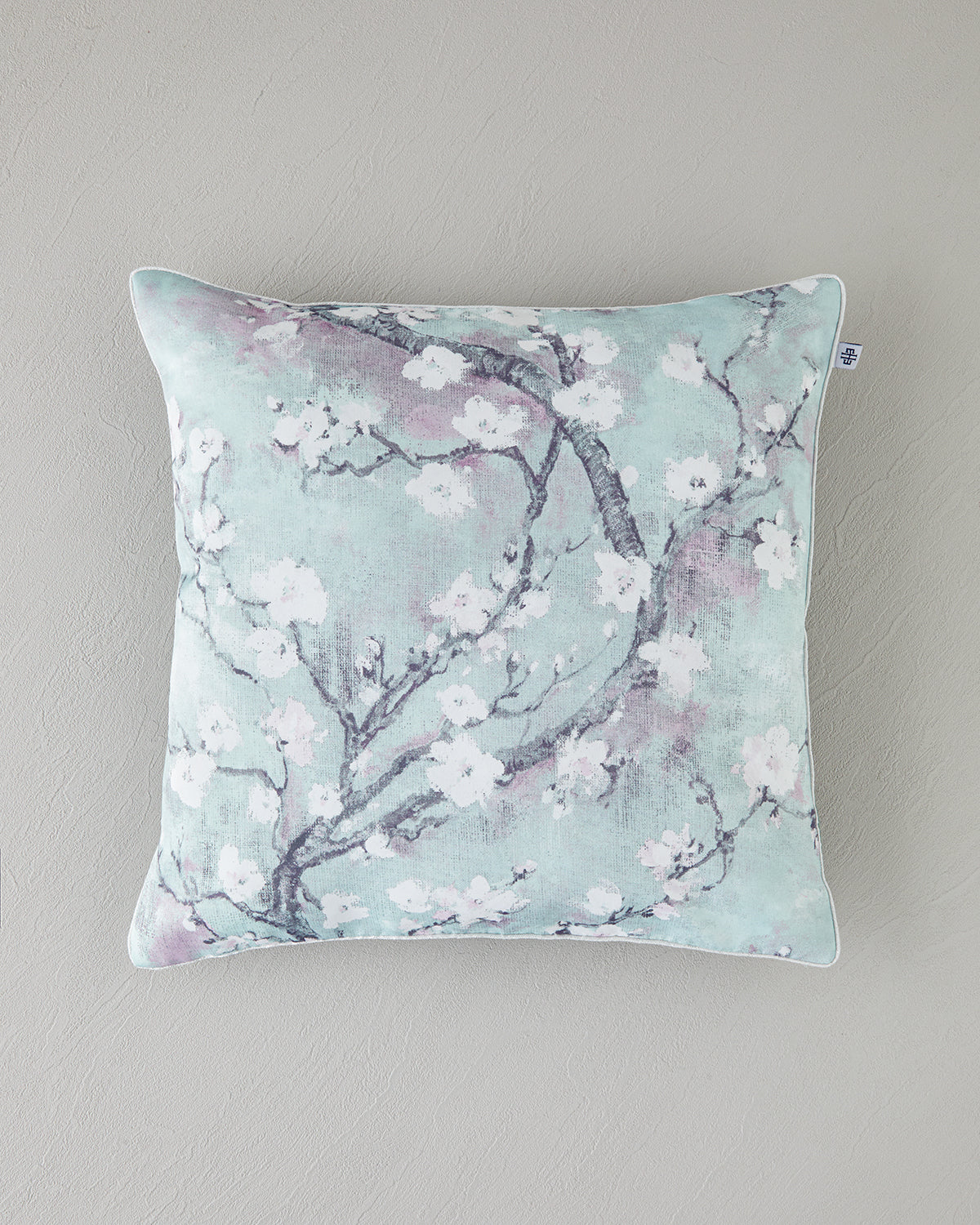 Garis Decorative Cushion 45x45 cm Sea Green