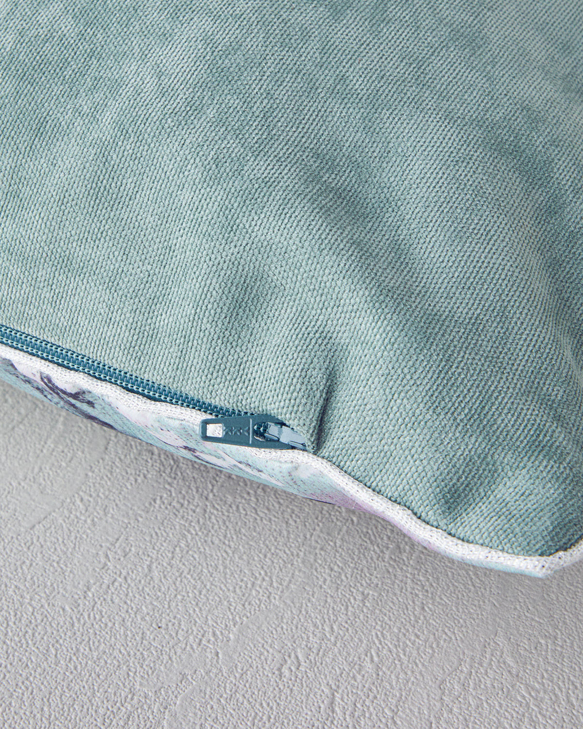 Garis Decorative Cushion 45x45 cm Sea Green (view 3)