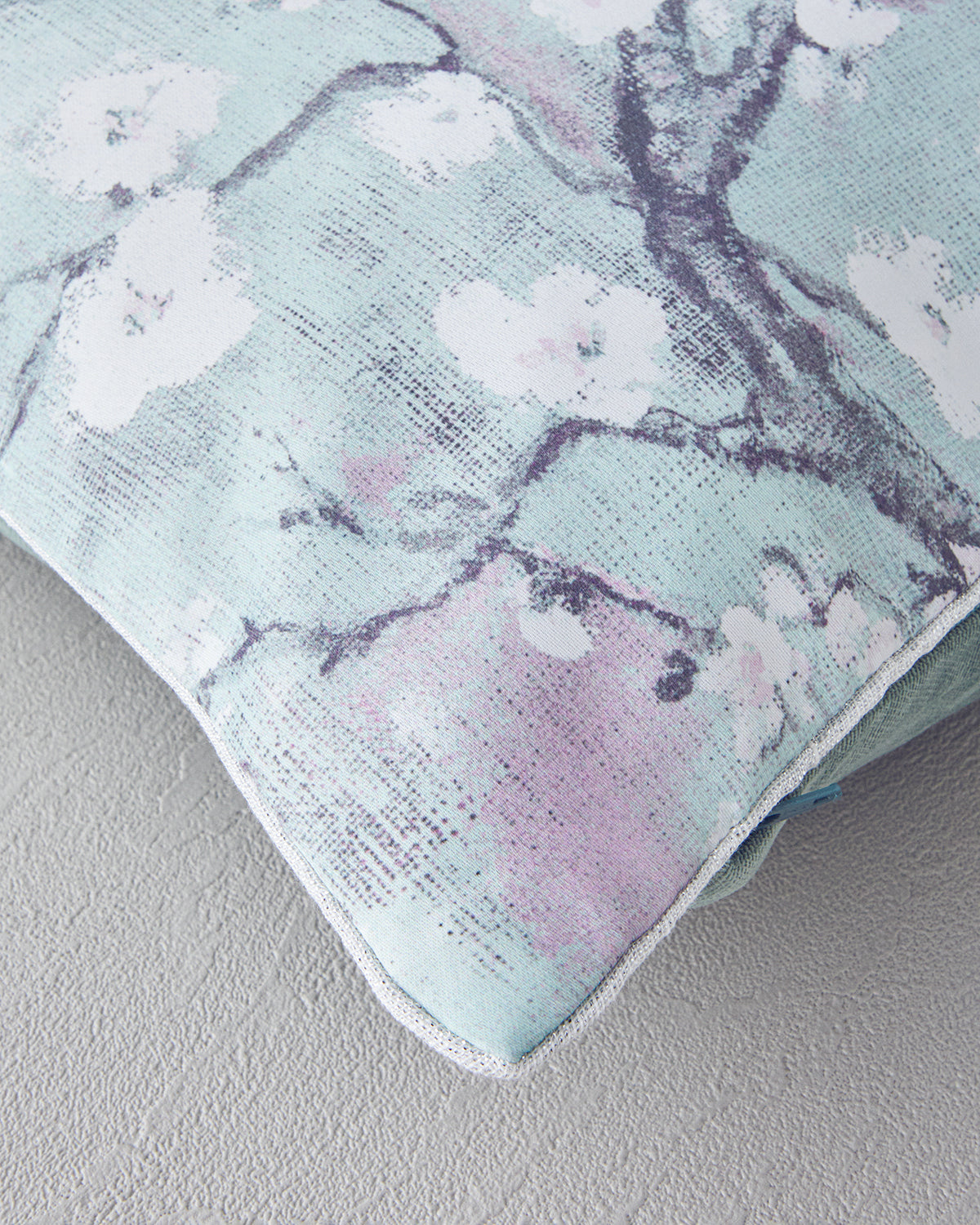 Garis Decorative Cushion 45x45 cm Sea Green (view 4)