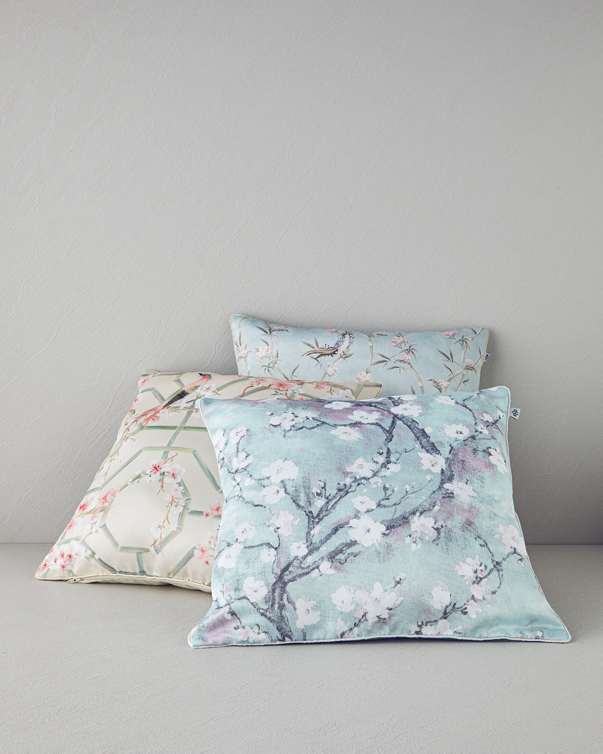 Garis Decorative Cushion 45x45 cm Sea Green (view 5)