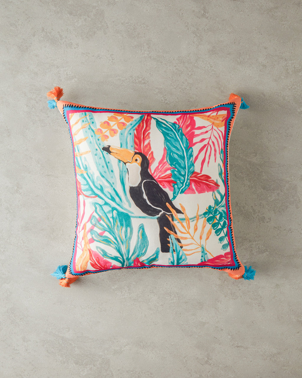 Decorative Cushion 45x45 cm Fuchsia