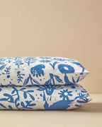 Easy Iron 2 pcs Pillow Case 50x70 cm Blue (view 2)