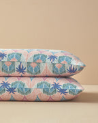 Easy Iron 2 pcs Pillow Case 50x70 cm Blue (view 2)