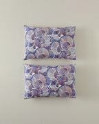 Easy Iron 2 pcs Pillow Case 50x70 Navy Blue - Orange