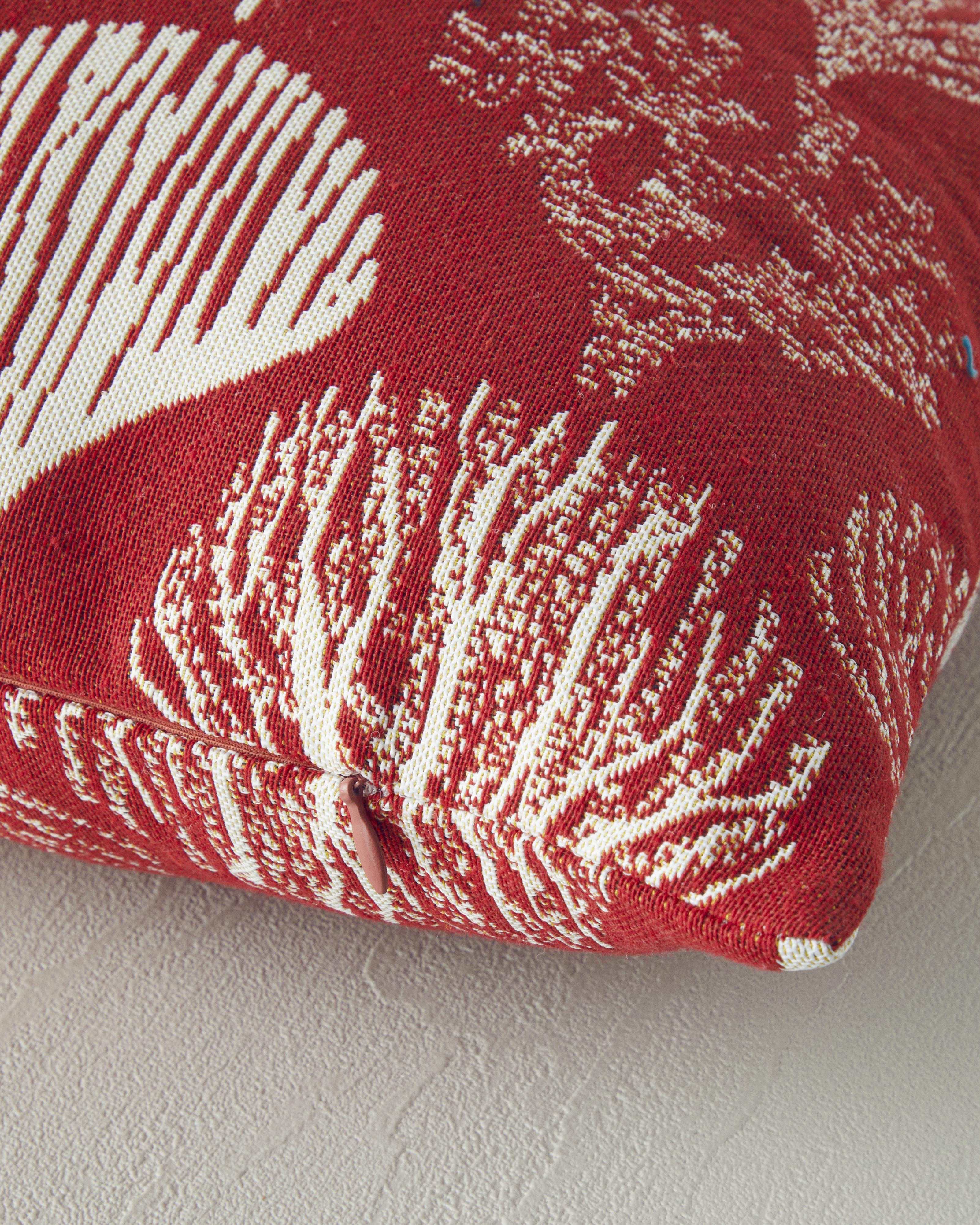 Toss Pillow Cover 33x50 cm Red