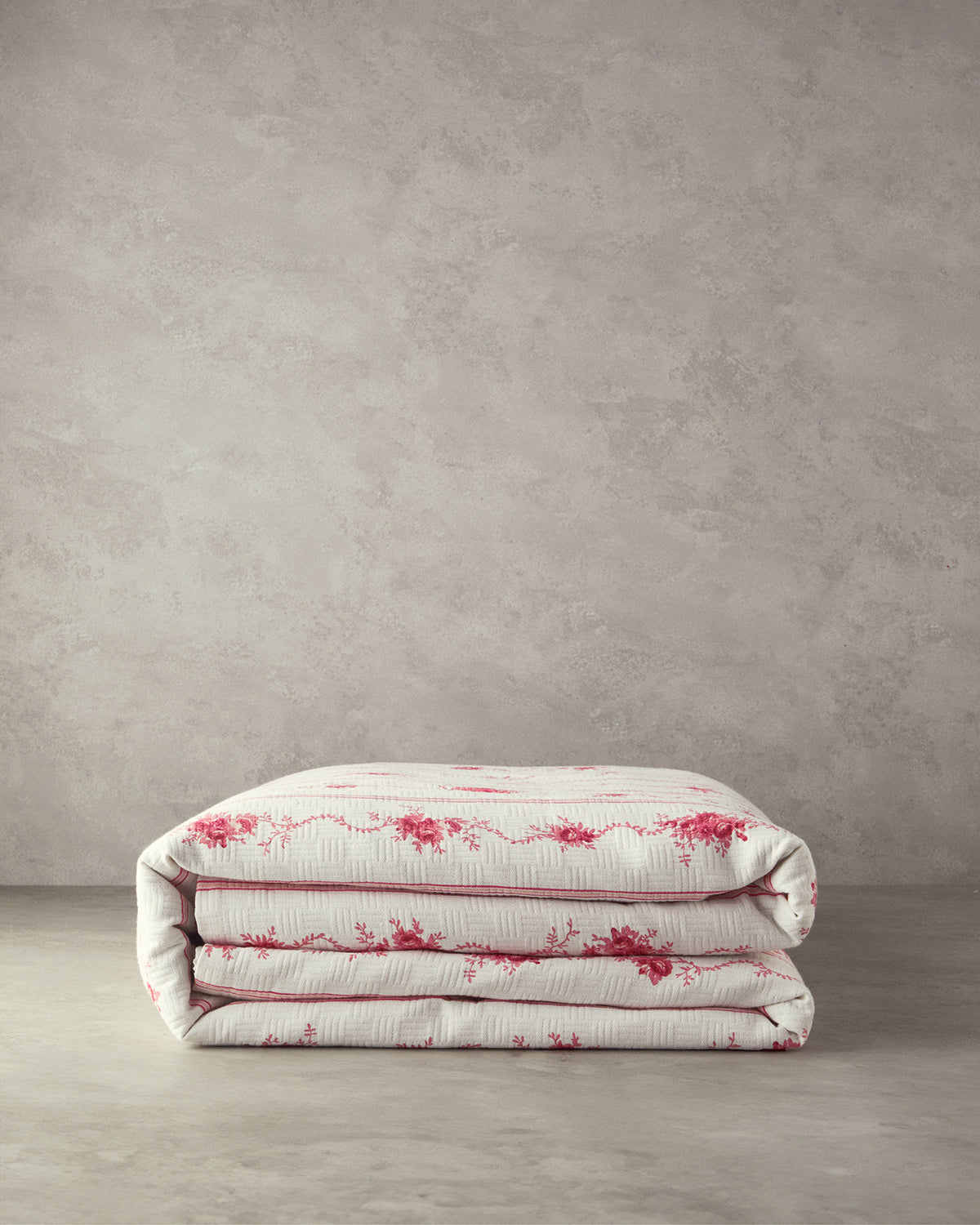 Flower Line Printed Summer Blanket - Orange - Double 200x220 cm (view 3)