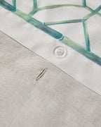 Soft Cotton with Digital Print Duvet Cover Set Cream (view 5)