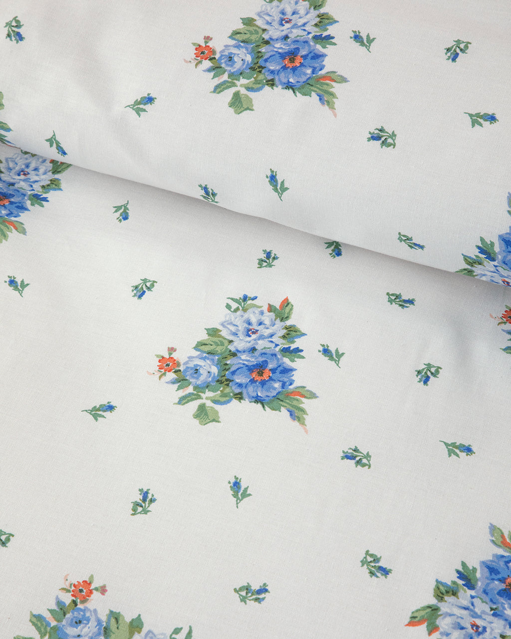Cotton Duvet Cover Set Blue (view 7)