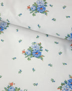 Cotton Duvet Cover Set Blue (view 7)