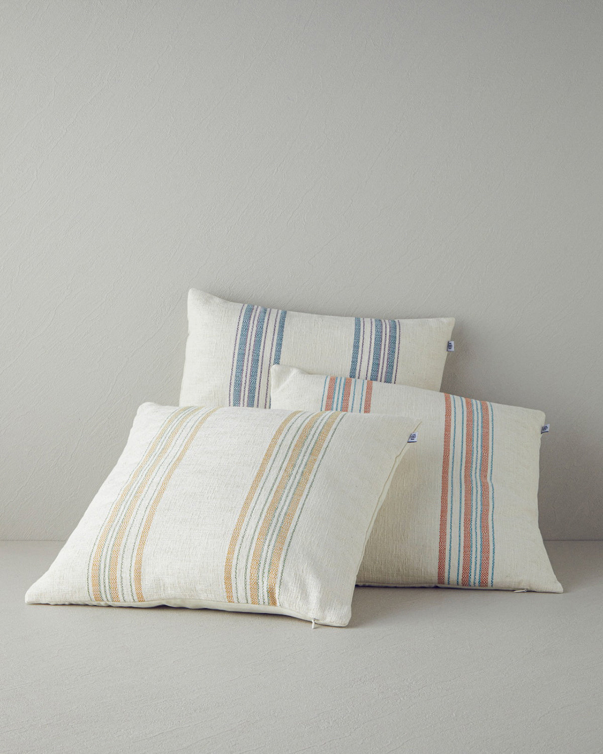 Nora Stuffed Cushion 45x45 cm Ecru (view 2)