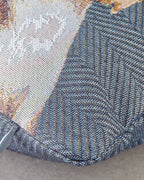 Stuffed Cushion 45x45 cm Blue (view 2)