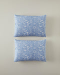 Cotton 2 pcs Pillow Case 50x70 cm Dark Blue