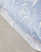 Cotton 2 pcs Pillow Case 50x70 cm Dark Blue (view 4)