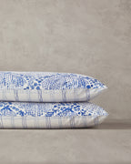 Cotton 2 pcs Pillow Case 50x70 cm Blue (view 3)