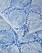 Cotton Duvet Cover Set Blue (view 9)