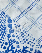 Cotton Duvet Cover Set Blue (view 15)