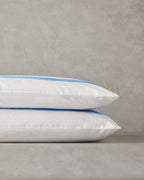 Soft Cotton with Digital Print 2 pcs Pillow Case 50x70 cm Blue (view 3)