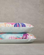 Soft Cotton with Digital Print 2 pcs Pillow Case 50x70 cm Pink (view 3)