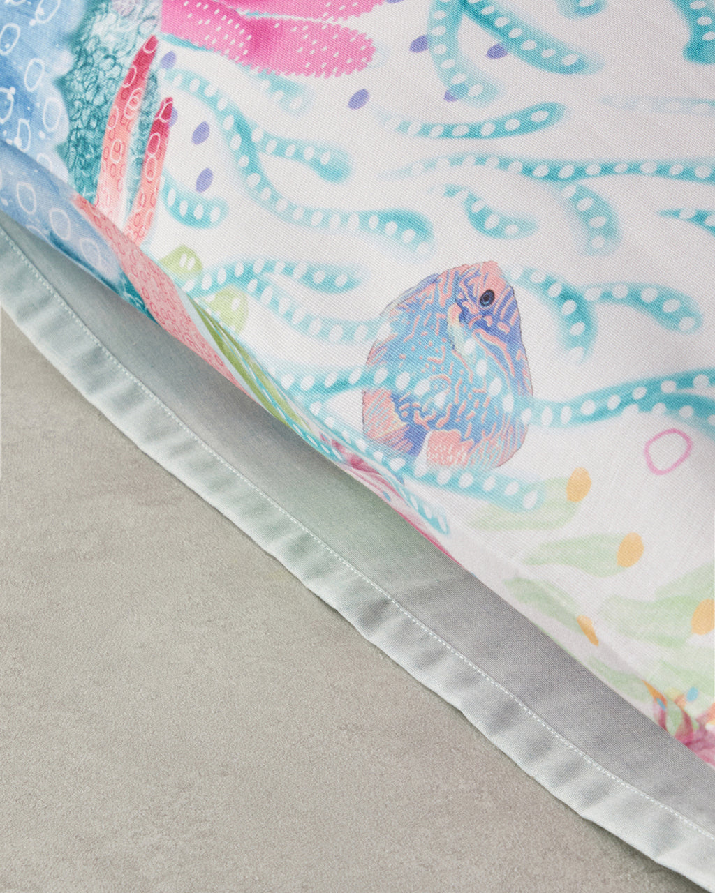 Soft Cotton with Digital Print 2 pcs Pillow Case 50x70 cm Pink (view 4)