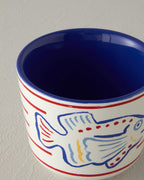Blue Fish Stoneware 2 pcs Glass 270 ml Blue (view 7)