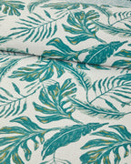Tropical Breeze Printed Summer Blanket Set Green (view 4)