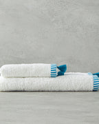 Colorful Lines Cotton Fringed Face Towel 50x80 cm (view 5)