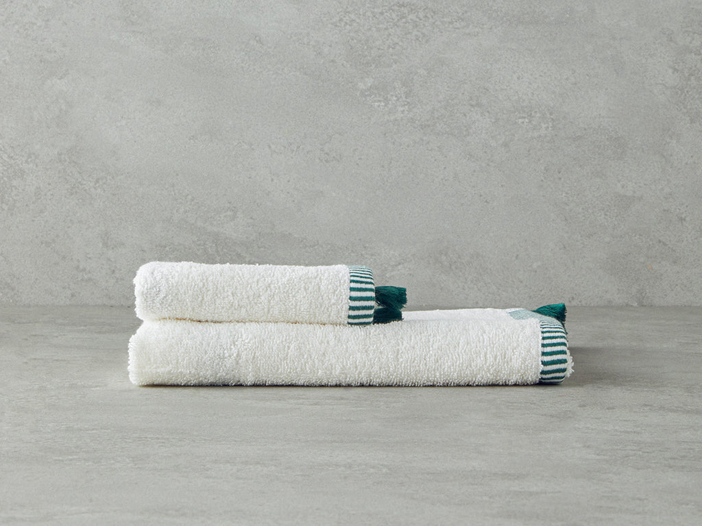 Colorful Lines Cotton Fringed Face Towel 50x80 cm (view 8)