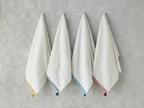 Colorful Lines Cotton Fringed Face Towel 50x80 cm (view 9)