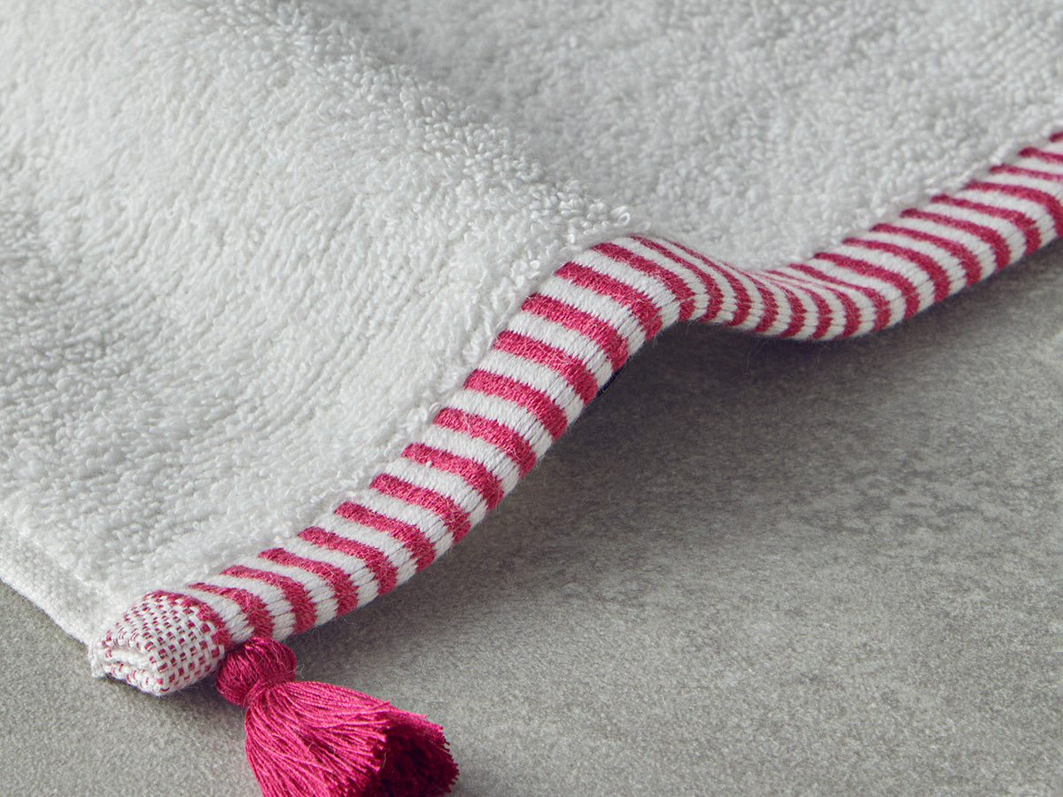 Colorful Lines Cotton Fringed Face Towel 50x80 cm (view 10)