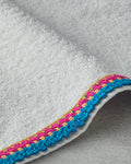 Cotton Crocheted Face Towel 50x80 cm Ecru