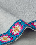 Cotton Crocheted Face Towel 50x80 cm Ecru